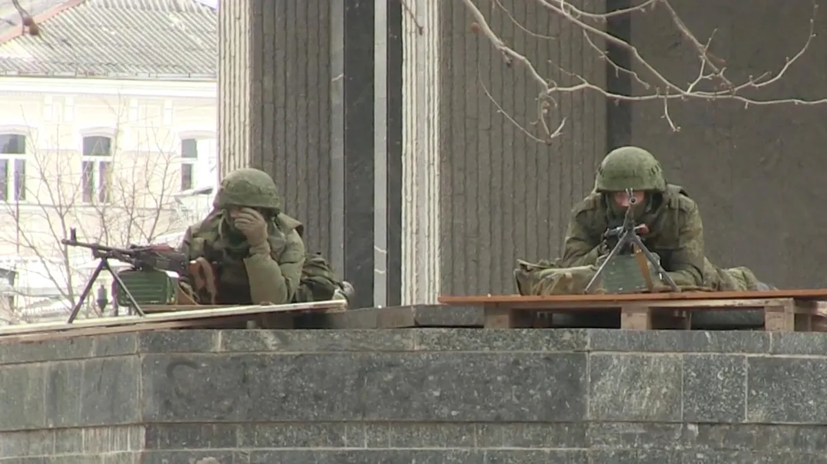 In 2014, unmarked soldiers, dubbed 'little green men,' appeared in Crimea, playing a crucial role in