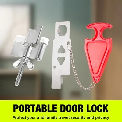 A portable door lock is a simple yet effective device that provides an extra layer of security for t