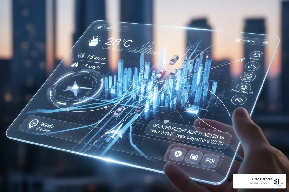 Artificial intelligence is set to transform travel safety by offering personalized advice and real-t