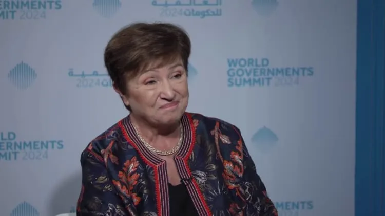 Kristalina Georgieva, the first woman to serve as Managing Director of the International Monetary Fu