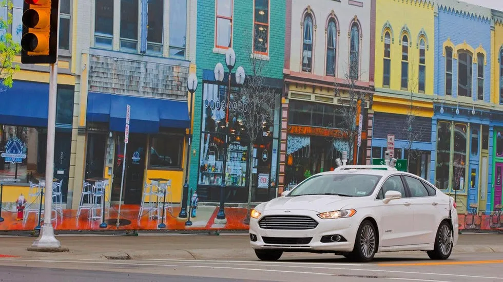 A Level 5 autonomous vehicle, like this prototype, represents the ultimate goal of self-driving tech