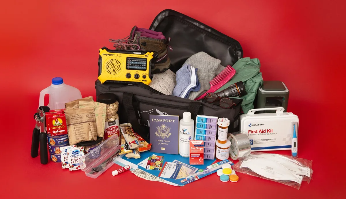 The American Red Cross recommends every home have an emergency supply kit, often called a 'go-bag,' 