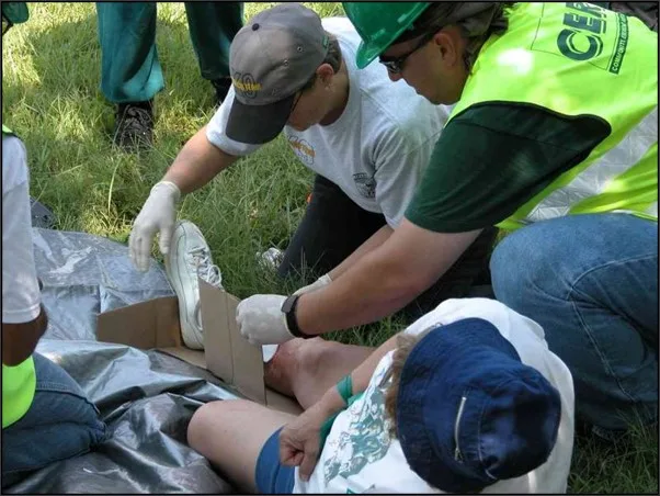 FEMA's Community Emergency Response Team (CERT) program trains ordinary citizens in basic disaster r