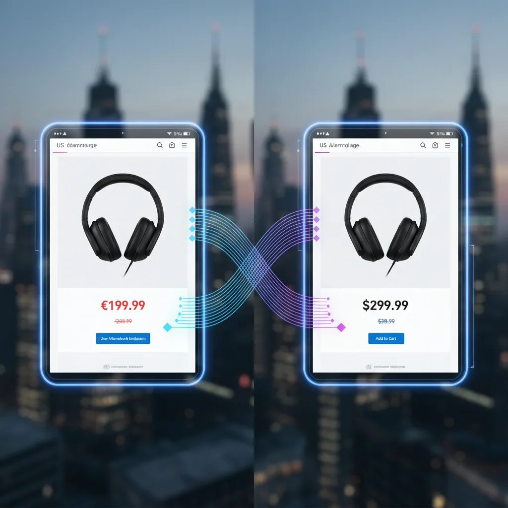 L'IA identifie des écouteurs en solde en Allemagne, les revendant aux États-Unis.