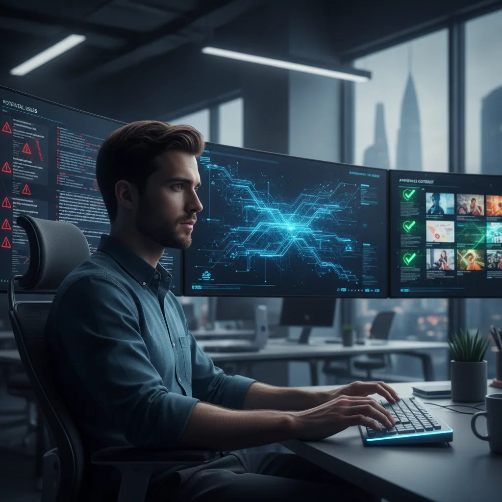 The Unseen Editors: AI Moderation's Global Human Team