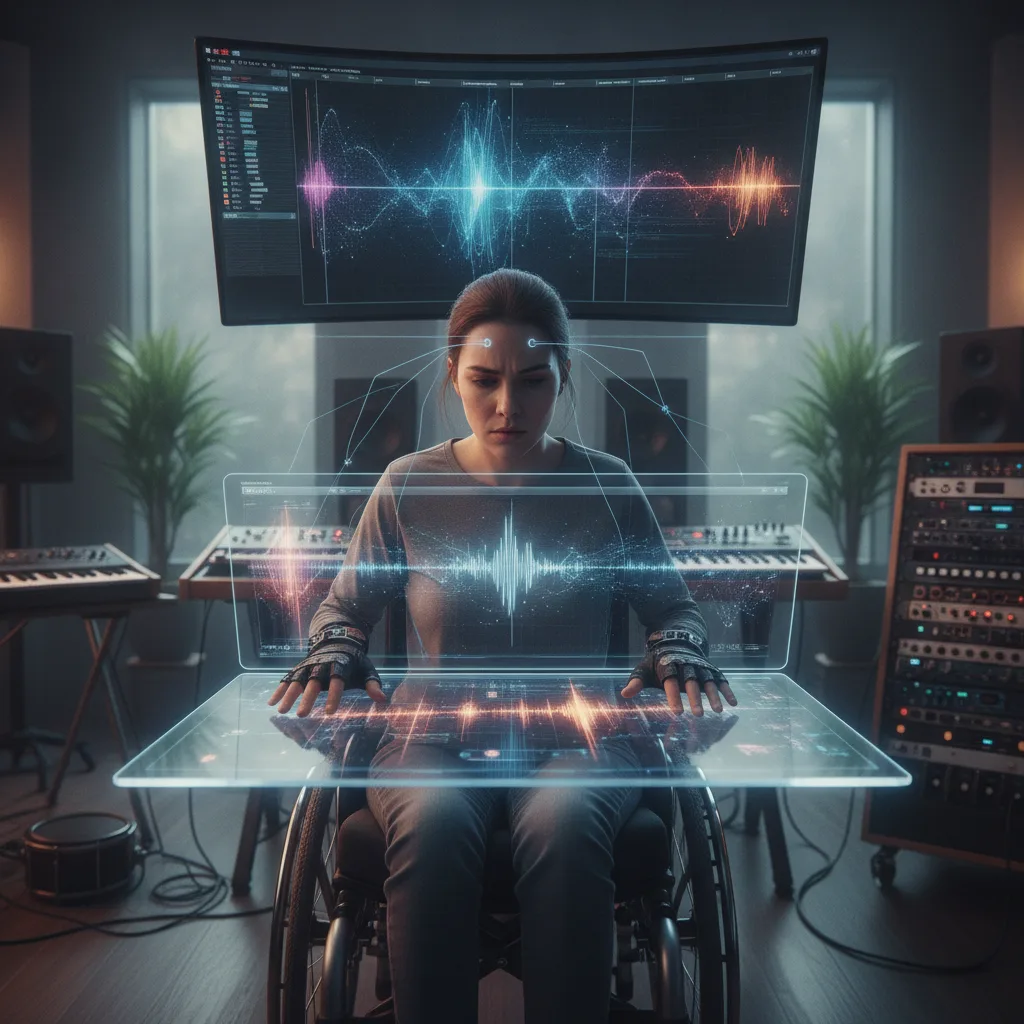 AI music technology is opening new avenues for creative expression, enabling disabled musicians to c