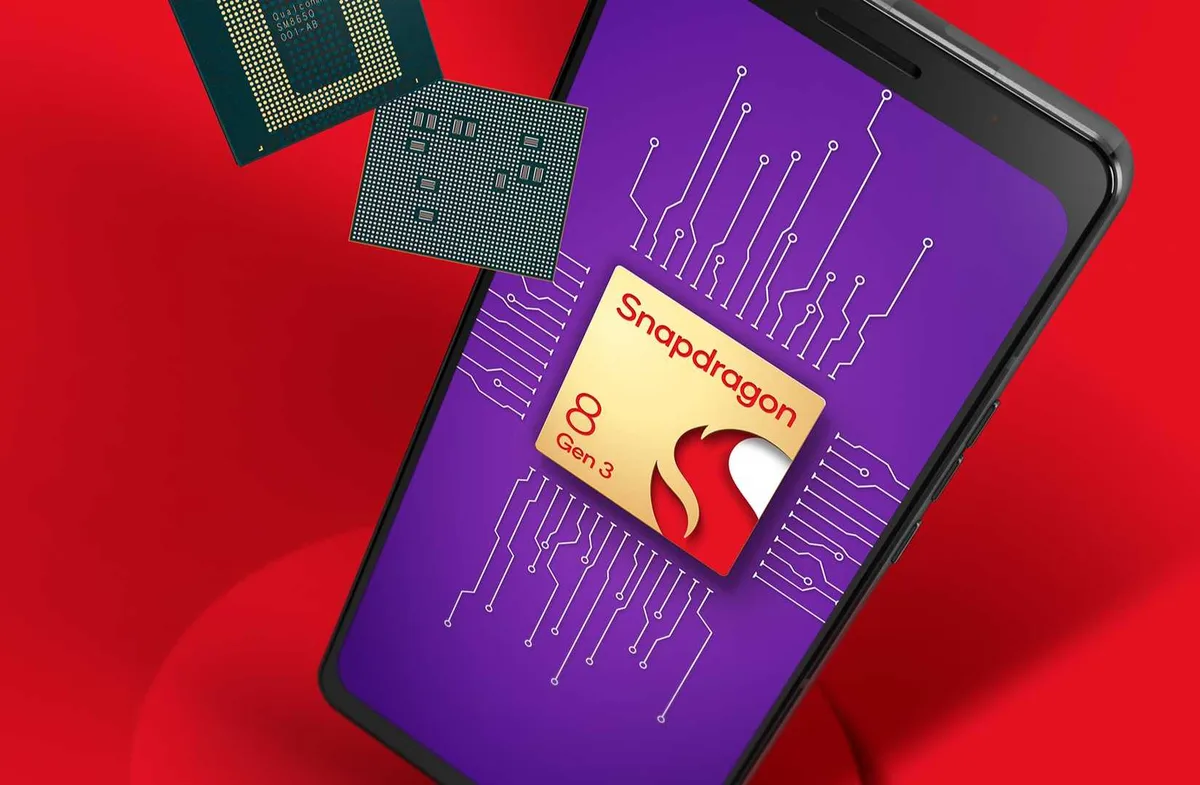 The Qualcomm Snapdragon 8 Gen 3 processor, released in late 2023, is a key enabler of on-device AI, 