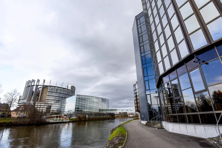 The European Parliament, particularly its building in Strasbourg, is where the EU's landmark AI Act 