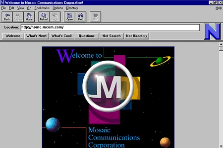 Launched in 1994, Netscape Navigator was one of the first widely used web browsers, playing a crucia