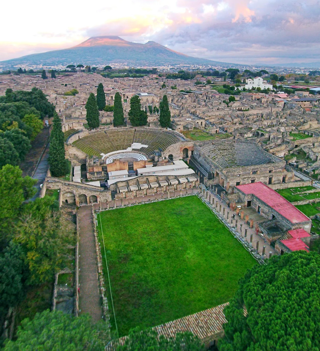 Pompeii, a city frozen in time by the eruption of Mount Vesuvius in 79 AD, offers a unique window in