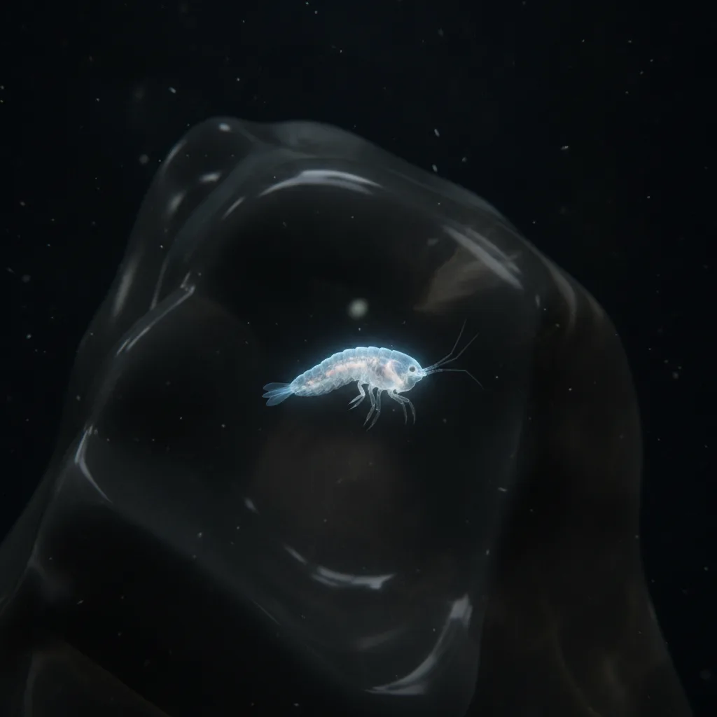 Discovered by the SALSA project in Antarctica's subglacial Lake Mercer, these small crustaceans are 