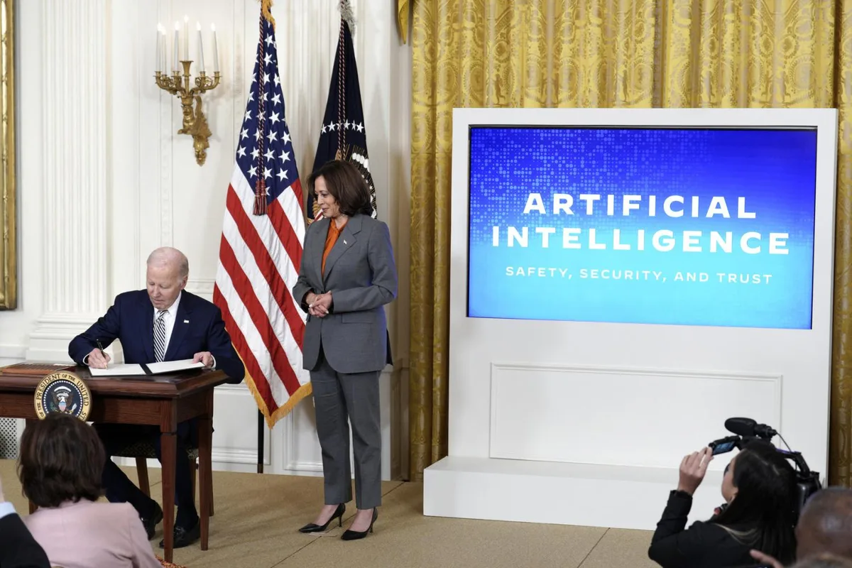 In October 2023, President Joe Biden issued a landmark executive order on artificial intelligence, e