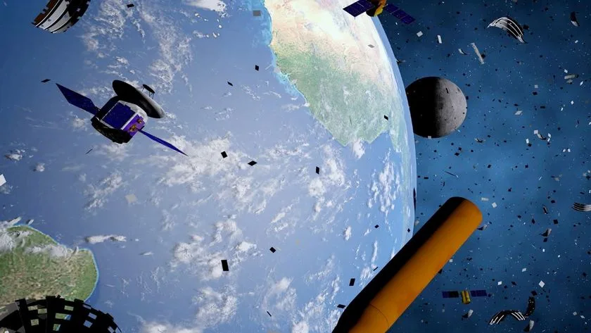 Una amenaza invisible, la basura espacial consiste en millones de satélites fuera de servicio, partes de cohetes y herramientas 