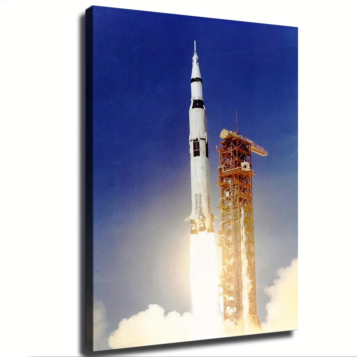 The colossal Saturn V rocket, used in the Apollo program, famously required over 85% of its launch m