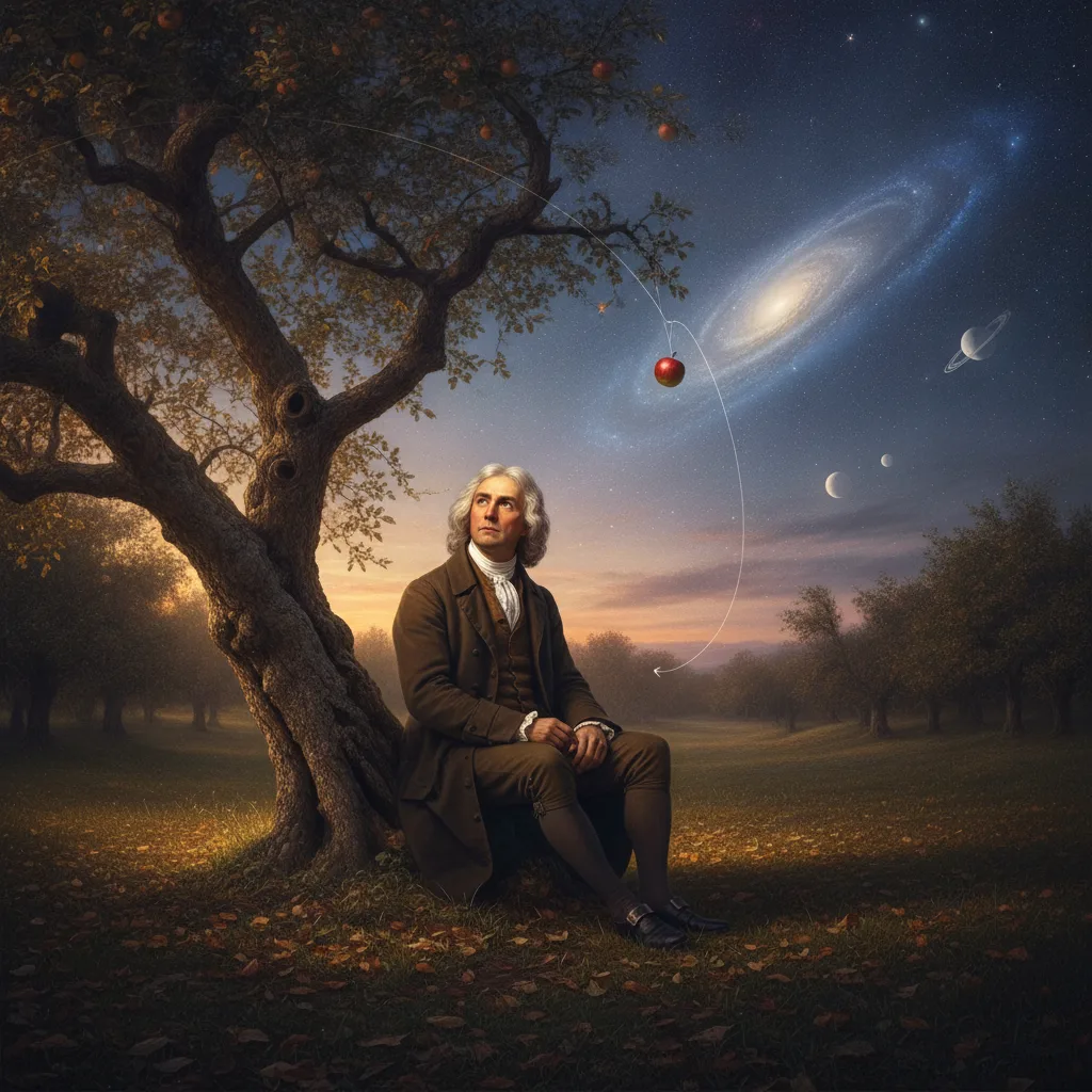 Beyond the Apple: Newton's 1687 Law & 3 Cosmic Truths