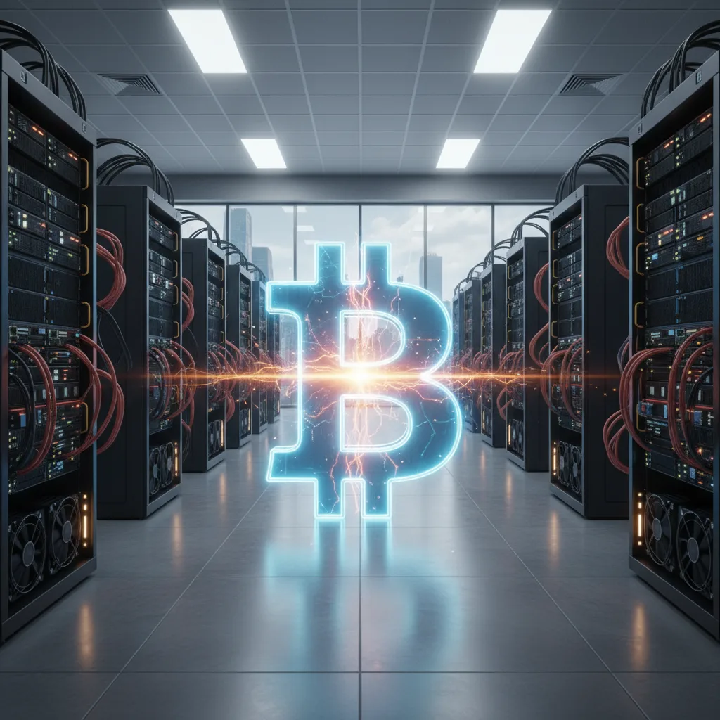 Bitcoin halving event: miners' rewards cut, supply scarcity.