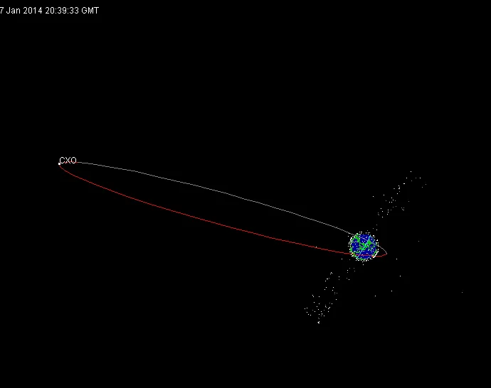 NASA's Chandra X-ray Observatory is a space telescope that detects X-ray emissions from high-energy 