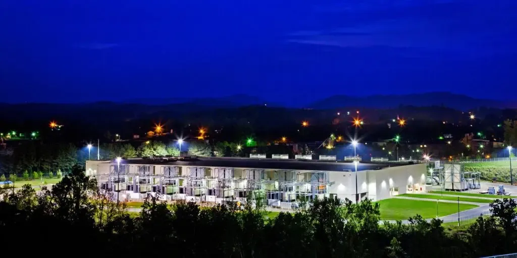 Data centers, like this massive facility, are the physical backbone of the digital economy, housing 