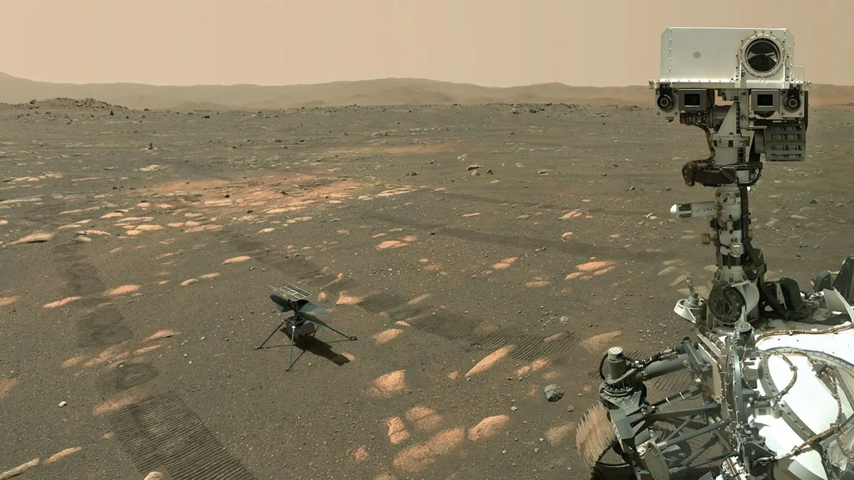 NASA's Perseverance rover is currently exploring Jezero Crater on Mars, collecting rock and soil sam
