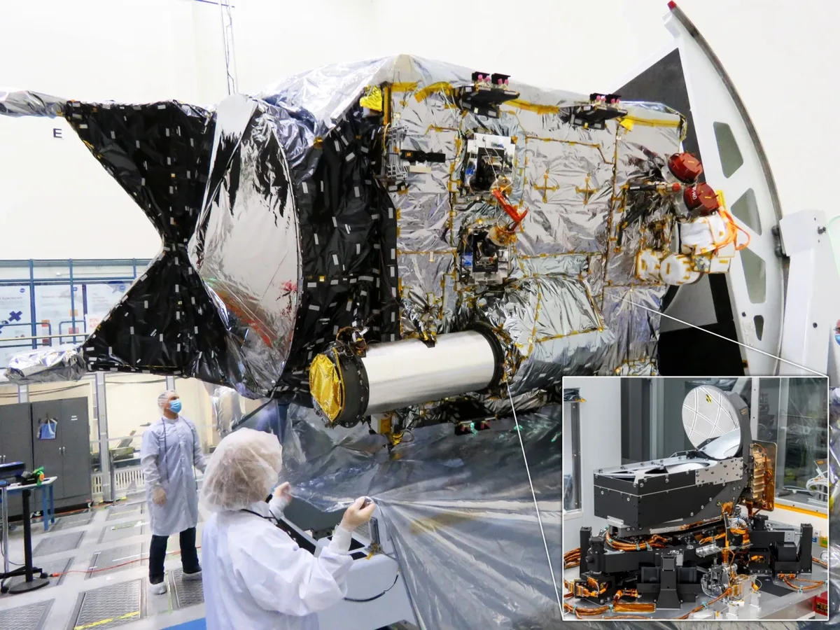 In December 2023, NASA's Deep Space Optical Communications (DSOC) system achieved a record data rate
