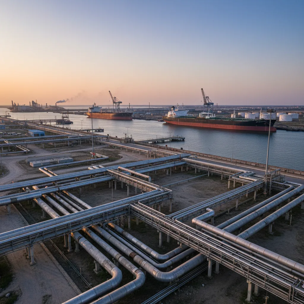 Oil tankers and pipelines symbolize Russia's energy pivot to Asia.