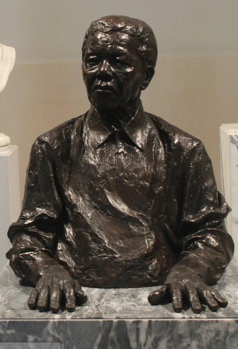 Nelson Mandela, a revolutionary anti-apartheid activist and South Africa's first democratically elec