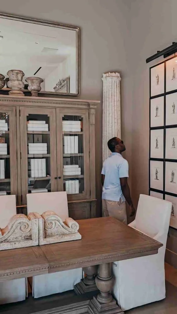 The Restoration Hardware gallery in Dallas, opened in 2019, exemplifies high-end experiential retail