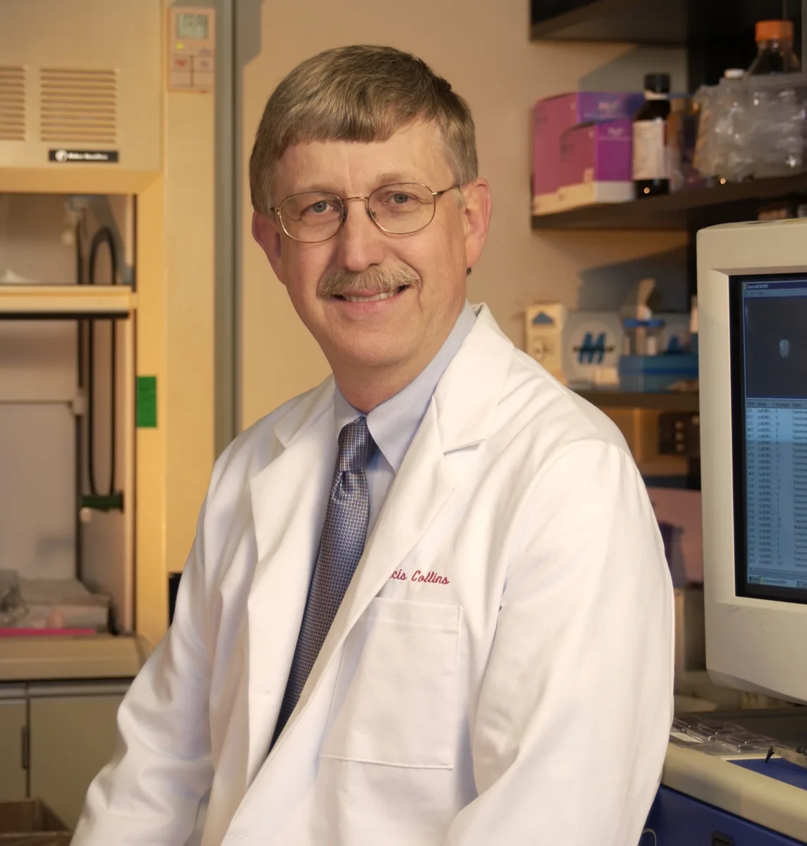 Dr. Francis Collins, a renowned geneticist and former director of the National Institutes of Health,