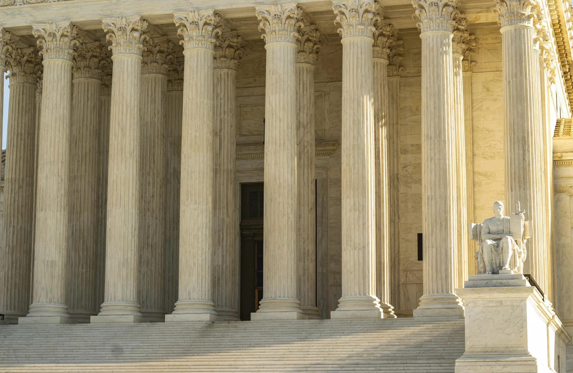 The U.S. Supreme Court building stands as a symbol of American justice, but its history includes con