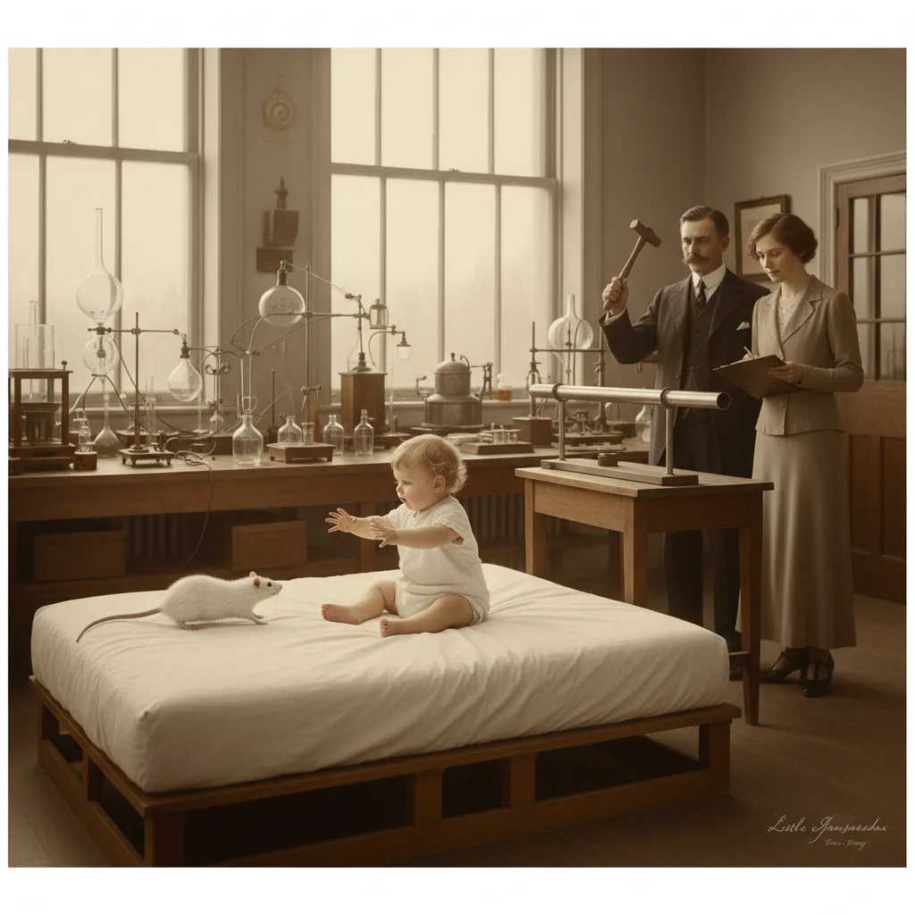Watson and Rayner's Little Albert experiment.
