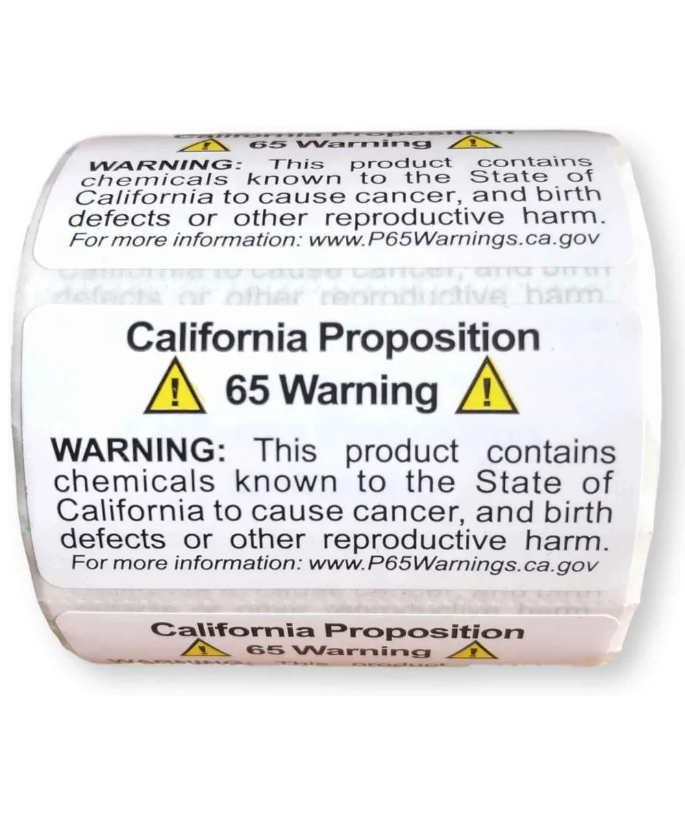 A common sight in California, Proposition 65 warning labels alert consumers to potential chemical ex
