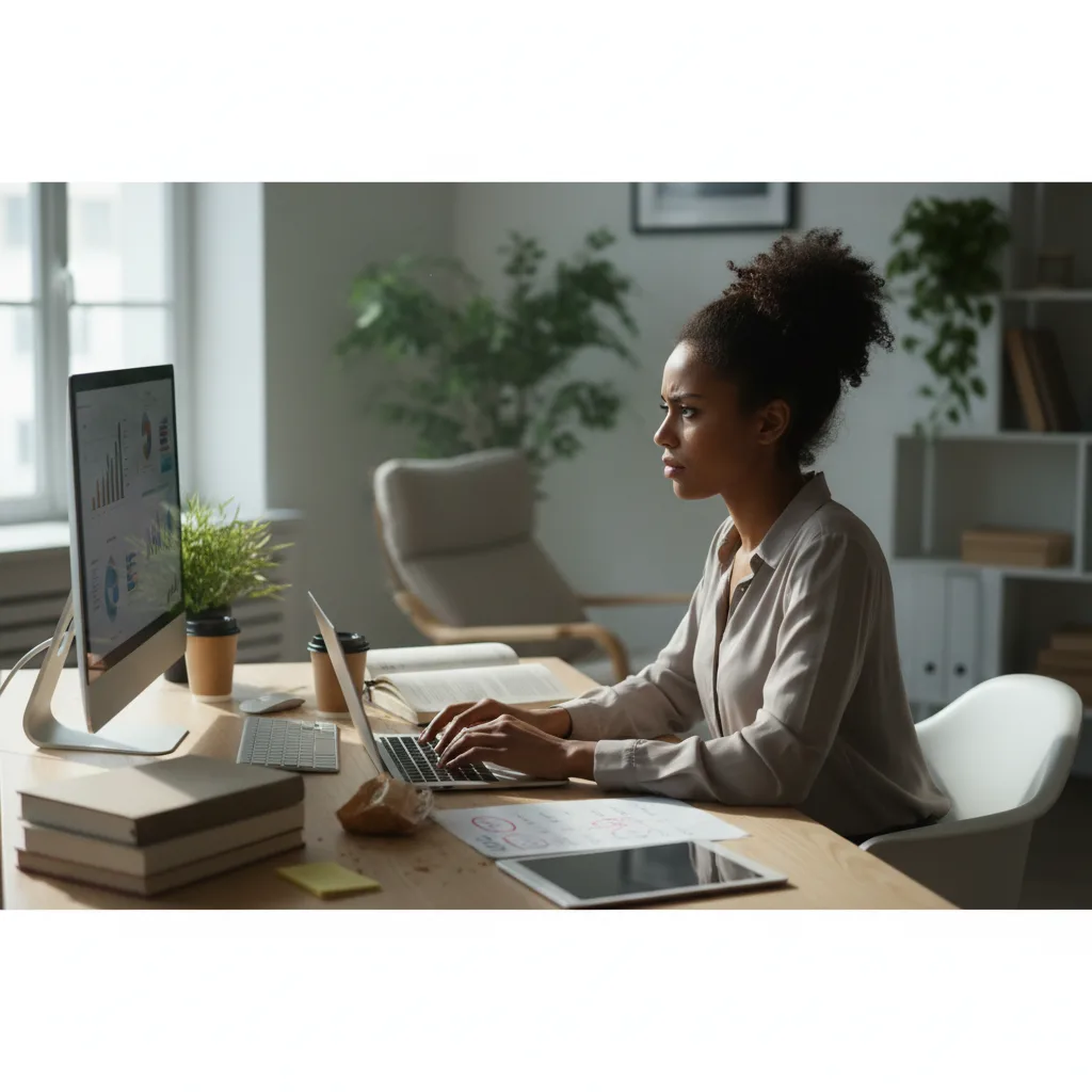 Entrepreneur finds calm amidst challenges, focused on growth.