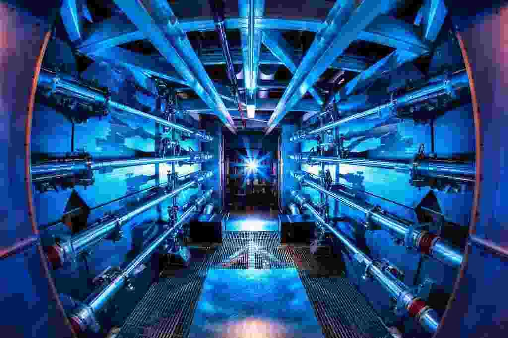 The National Ignition Facility (NIF) at Lawrence Livermore National Laboratory achieved a historic m