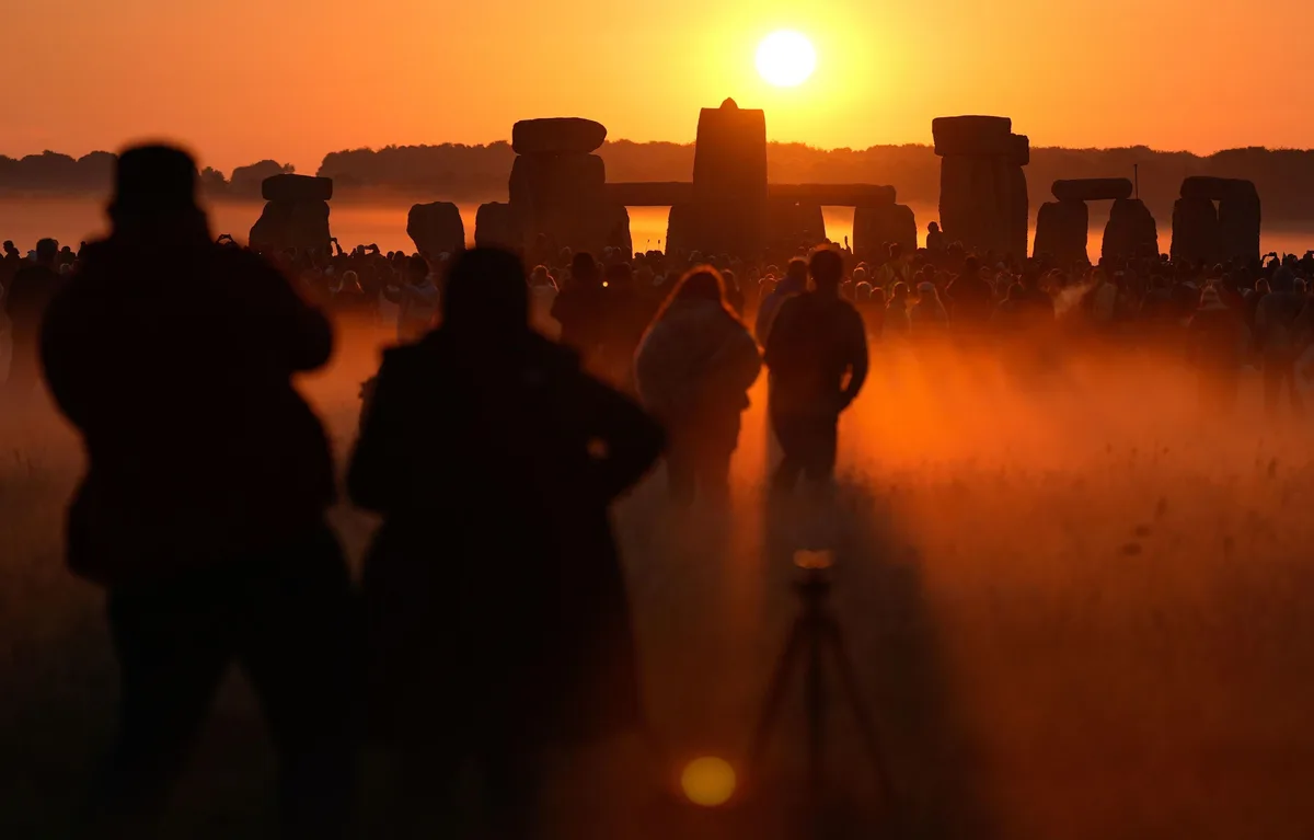 Stonehenge, the prehistoric monument on England's Salisbury Plain, was built around 3000 BCE. Its pr