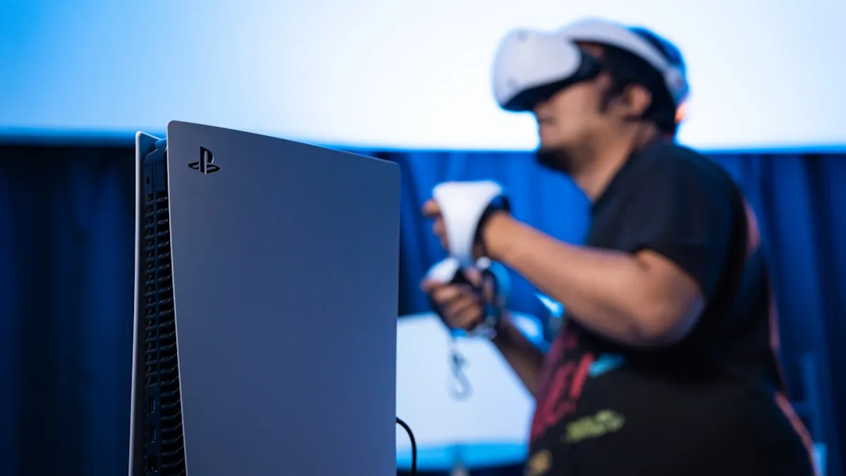 Launched in 2023, the PlayStation VR2 is Sony's advanced virtual reality headset designed exclusivel