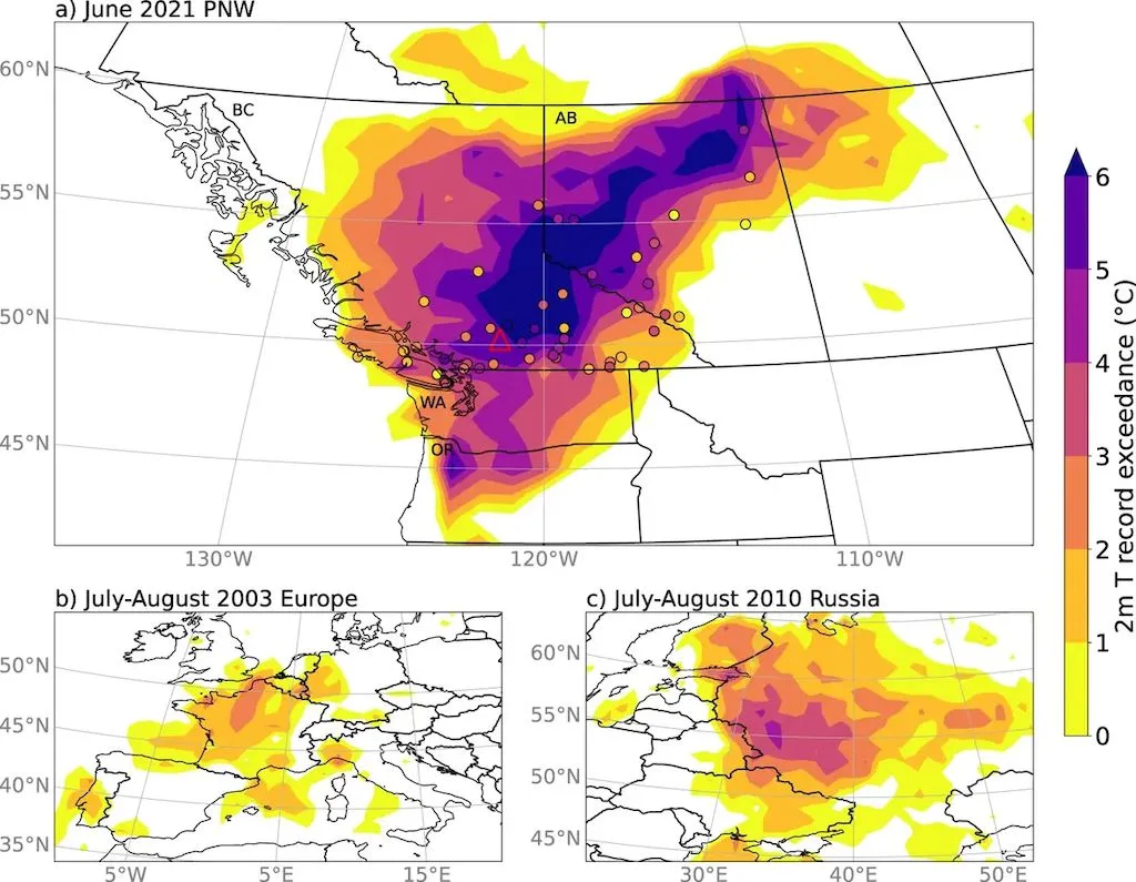 The 2021 Pacific Northwest heatwave shattered temperature records, with Lytton, British Columbia, re