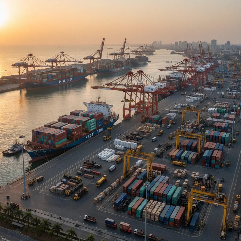 India's manufacturing growth and global trade ambitions.