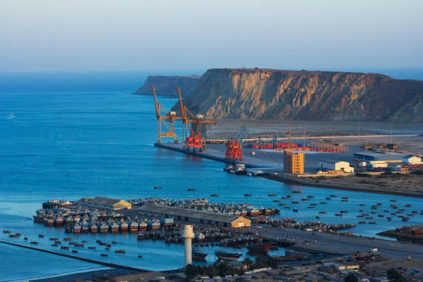 Gwadar Port in Pakistan, a key project of China's Belt and Road Initiative, is strategically located