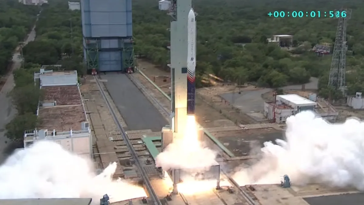 Skyroot Aerospace's Vikram-S, India's first privately developed rocket, successfully launched from I