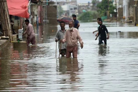 The 2022 monsoon floods in Pakistan were a catastrophic event, displacing 8.2 million people interna
