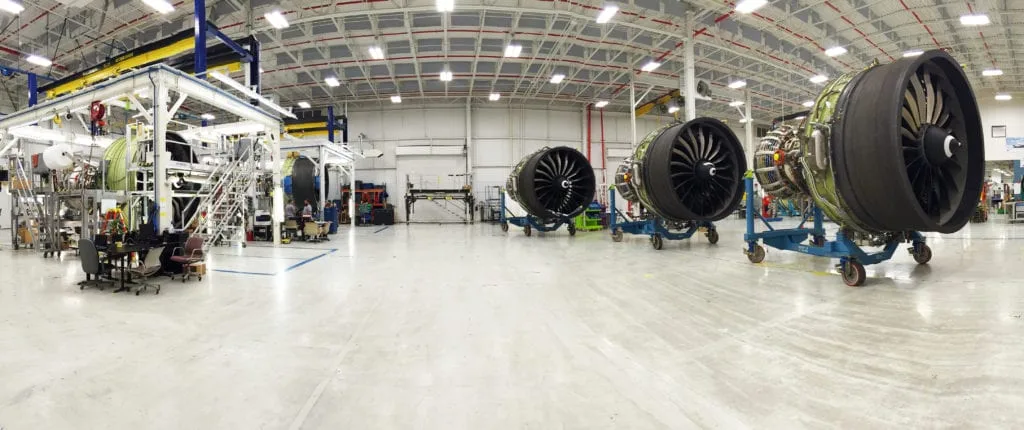 Modern jet engines, like those produced by GE Aviation, Rolls-Royce, and Pratt & Whitney, are marvel