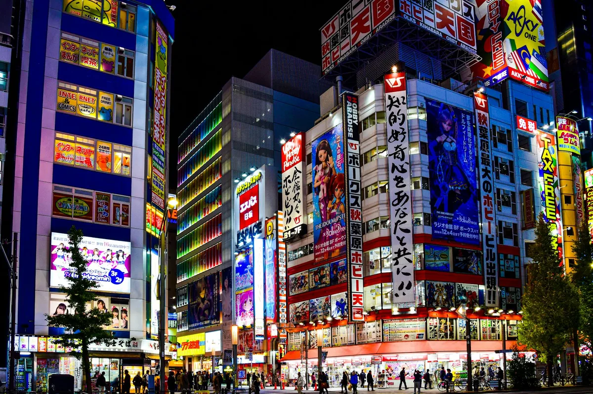 Akihabara, Tokyo's "Electric Town," is the vibrant heart of Japan's global anime and manga culture, 