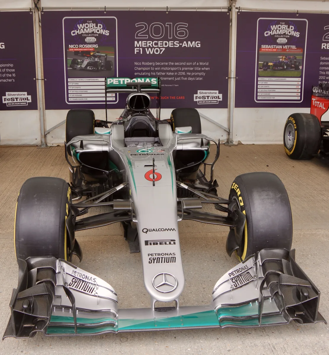 The Mercedes-AMG F1 W07 Hybrid, nicknamed 'Fifi,' was the dominant machine of the 2016 season, winni
