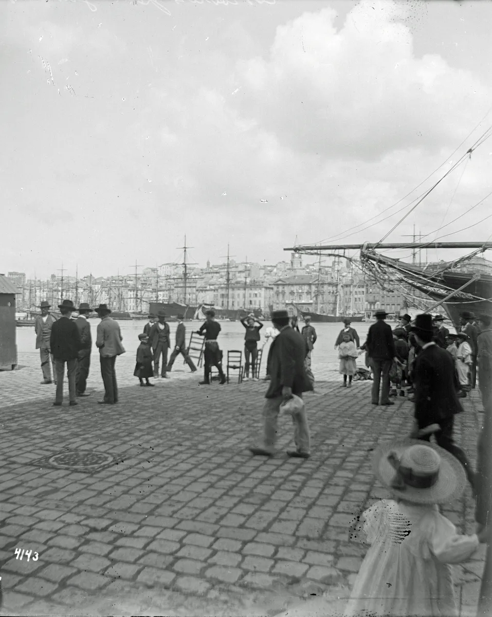 The historic Vieux-Port (Old Port) is the vibrant heart of Marseille, a bustling hub where fishing b