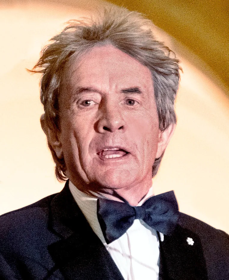 Martin Short at a formal event, wearing a tuxedo with bow tie