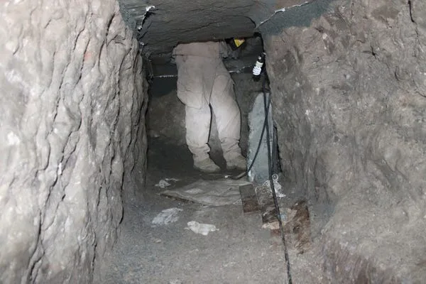 Mexican drug cartels have constructed sophisticated cross-border tunnels, some hundreds of meters lo