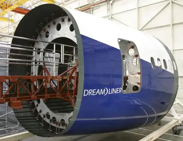 The Boeing 787 Dreamliner is a testament to evolutionary material science, with its primary structur