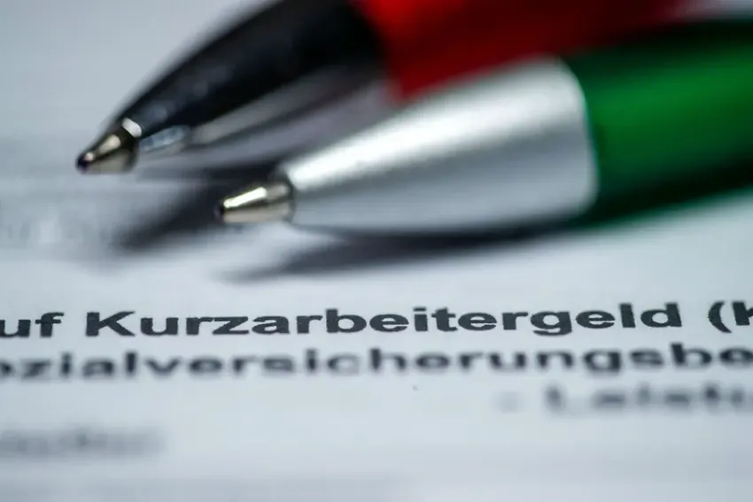 Germany's Kurzarbeit program, meaning 'short-time work,' subsidized wages for millions of workers du