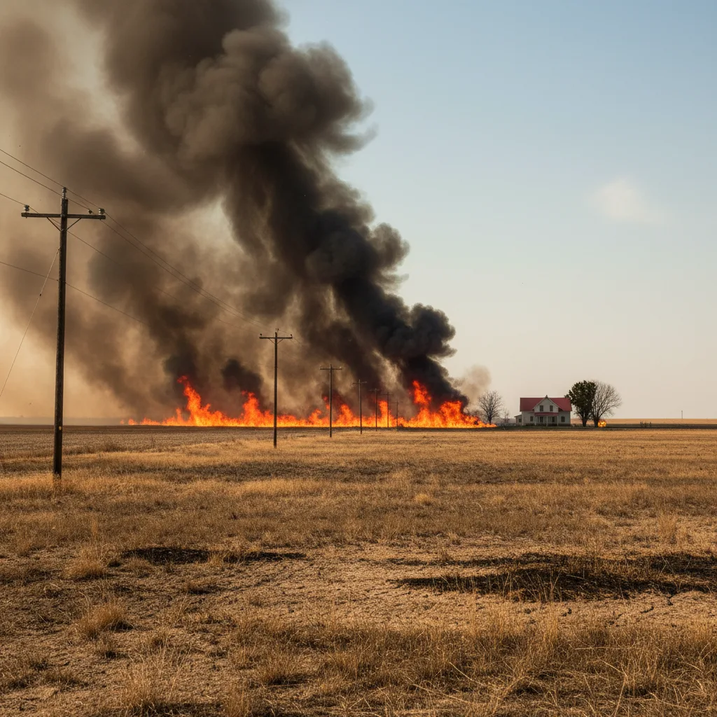 Incendi in Nebraska: inferno invisibile e devastante realtà del cuore agricolo