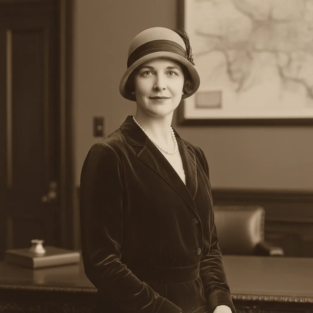 Mary Edna Hoover was the first woman to run for Ohio Governor, campaigning as the Prohibition Party 